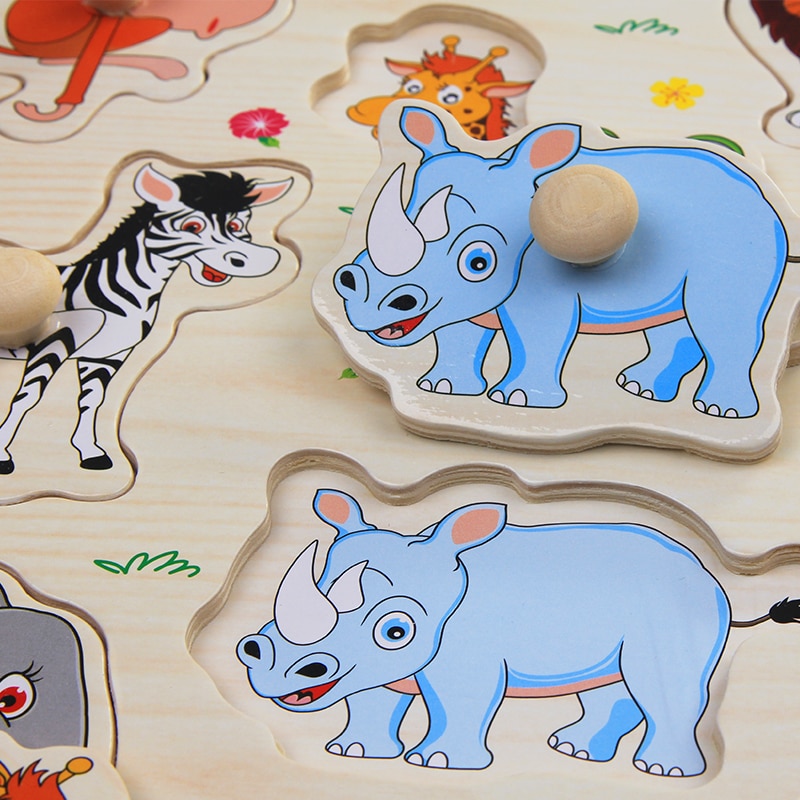 Wooden Baby Toys Puzzle Board Set